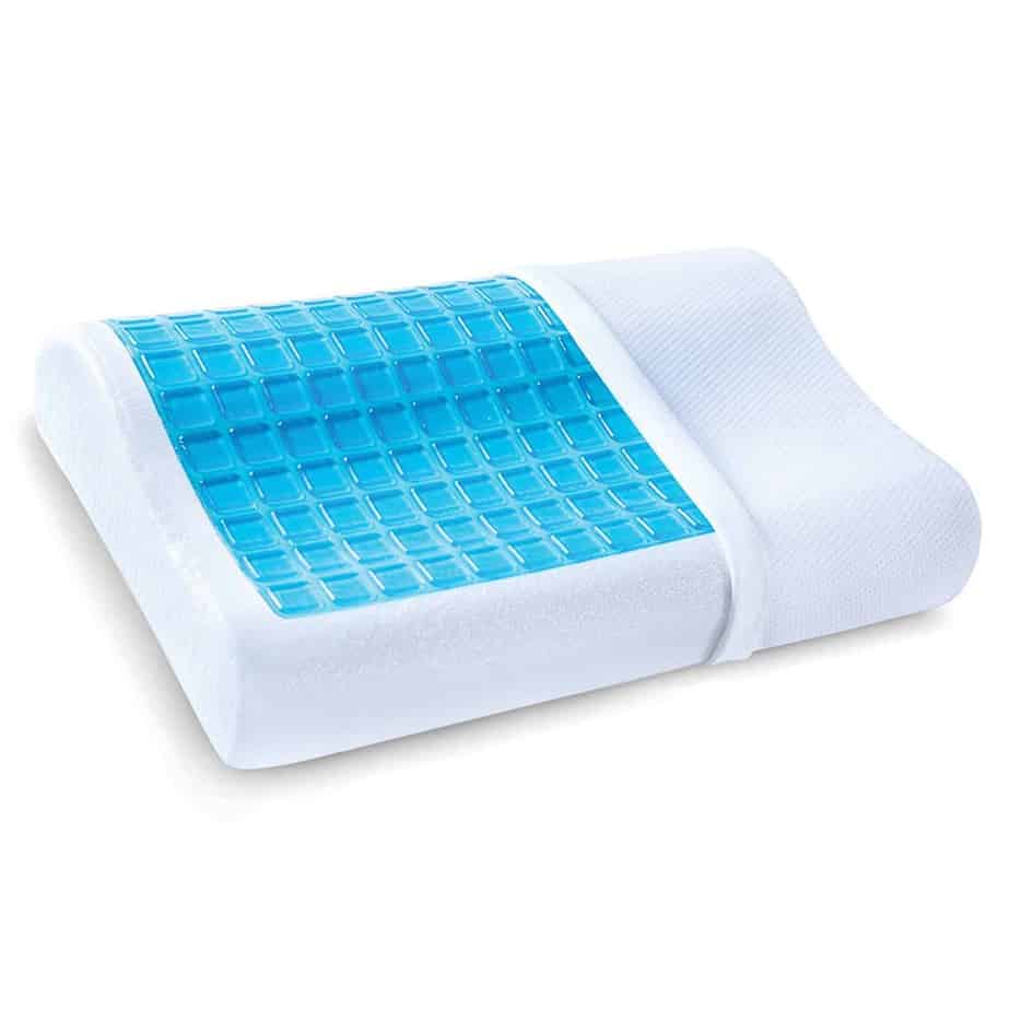 PharMeDoc Contour Memory Foam Pillow w: Cooling Gel Technology PharMeDoc