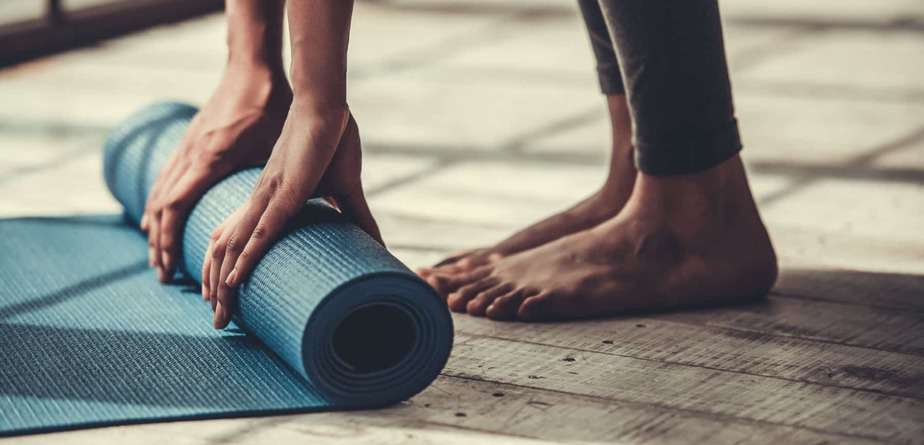 hot yoga matt