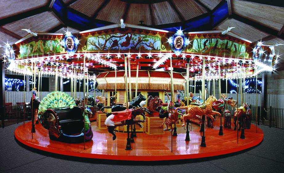 Endangered Species Carousel at the Fort Wayne Childrens Zoo
