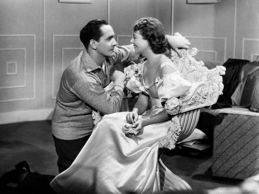 Janet Gaynor and Fredric March in A Star Is Born (1937)