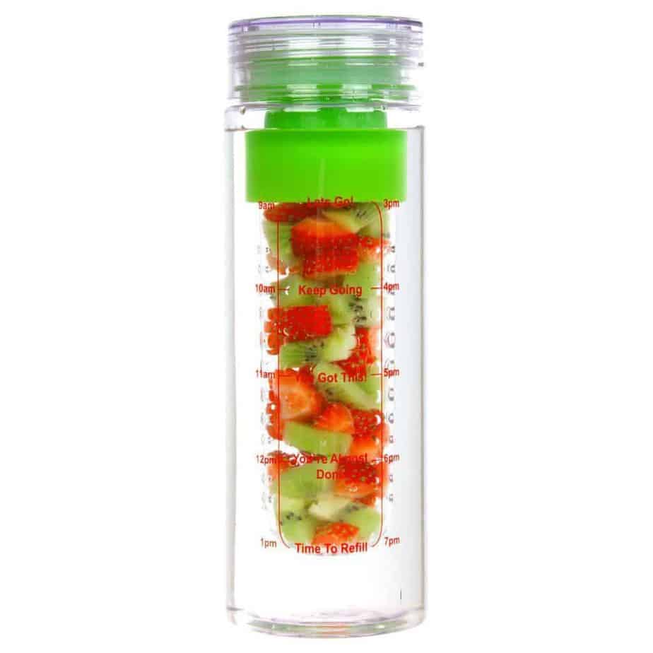 LA Organics Fruit Infuser Water Bottle