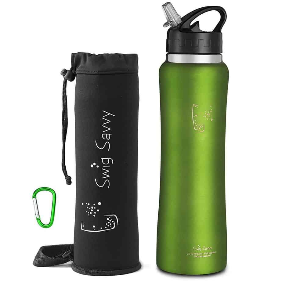Swig Savvy's Stainless Steel Insulated Water Bottle