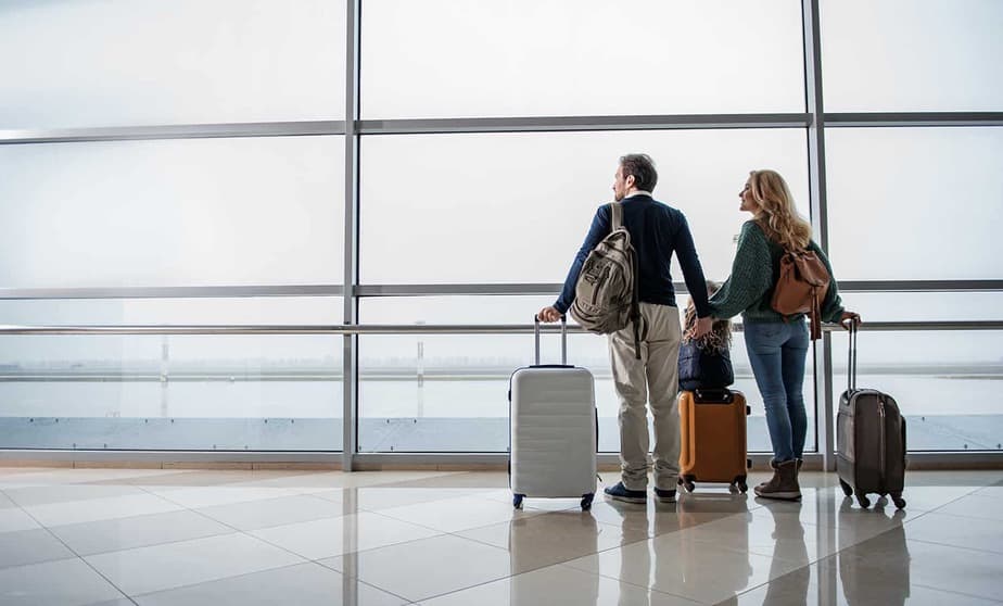 best 2 wheeled checked luggage