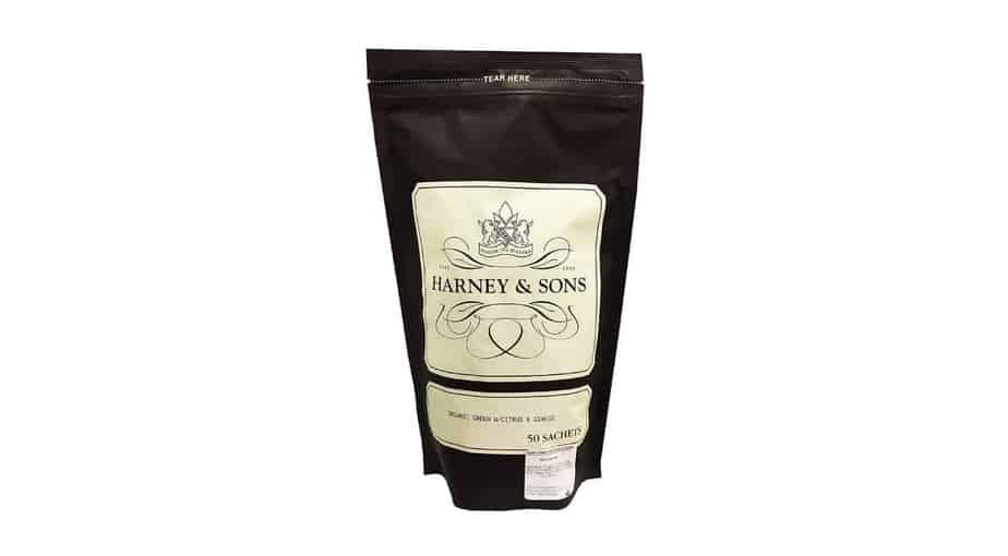 Organic Green Tea with Citrus and Ginkgo by Harney & Sons