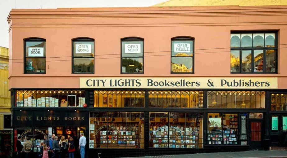 City Lights Booksellers & Publishers in San Francisco, CA