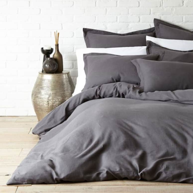 Levtex Home Washed Linen Duvet Cover