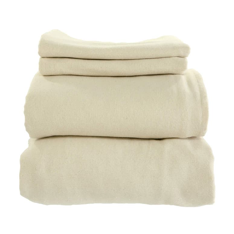 Whisper Organics Cotton Flannel Sheet Set