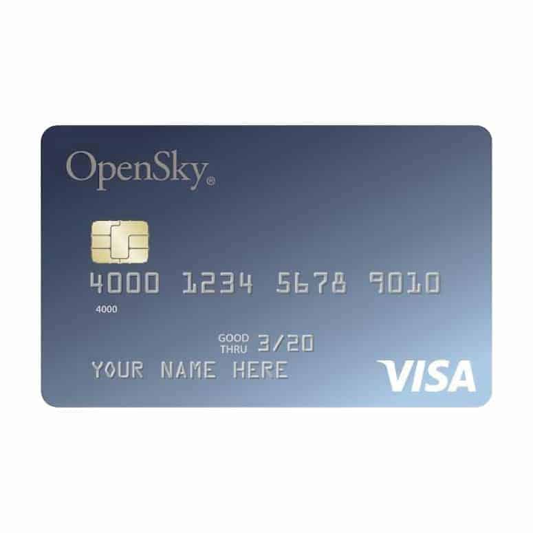 OpenSky Secured Credit Visa Card