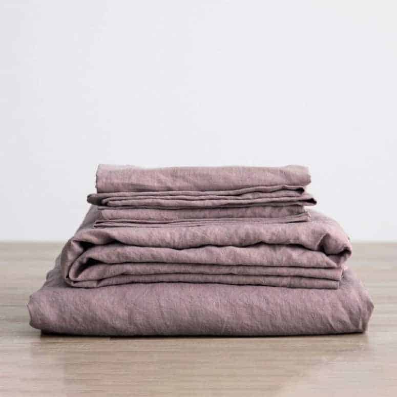 Merryfeel Luxurious 100% Pure French Linen Sheet Set