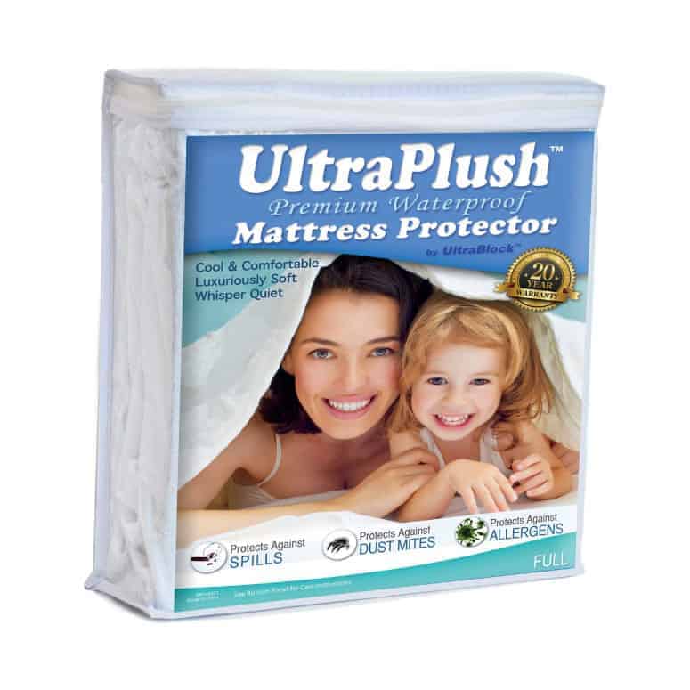 UltraPlush Premium Full Size Waterproof Mattress Protector