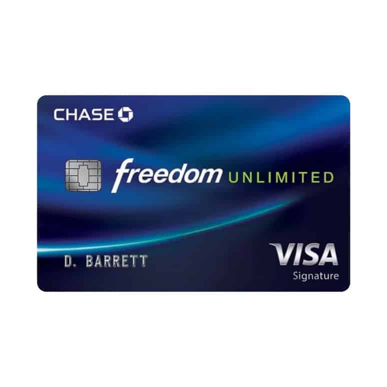 chase freedom credit card interest rate
