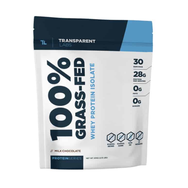 Transparent Labs Grass-Fed Whey Protein Isolate