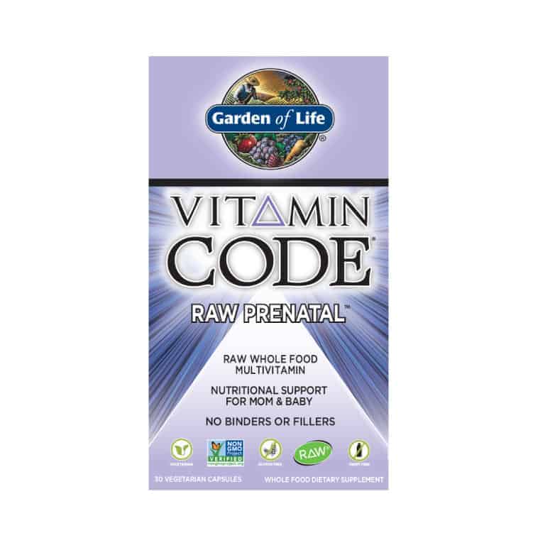 Garden of Life Vitamin Code Raw Prenatal