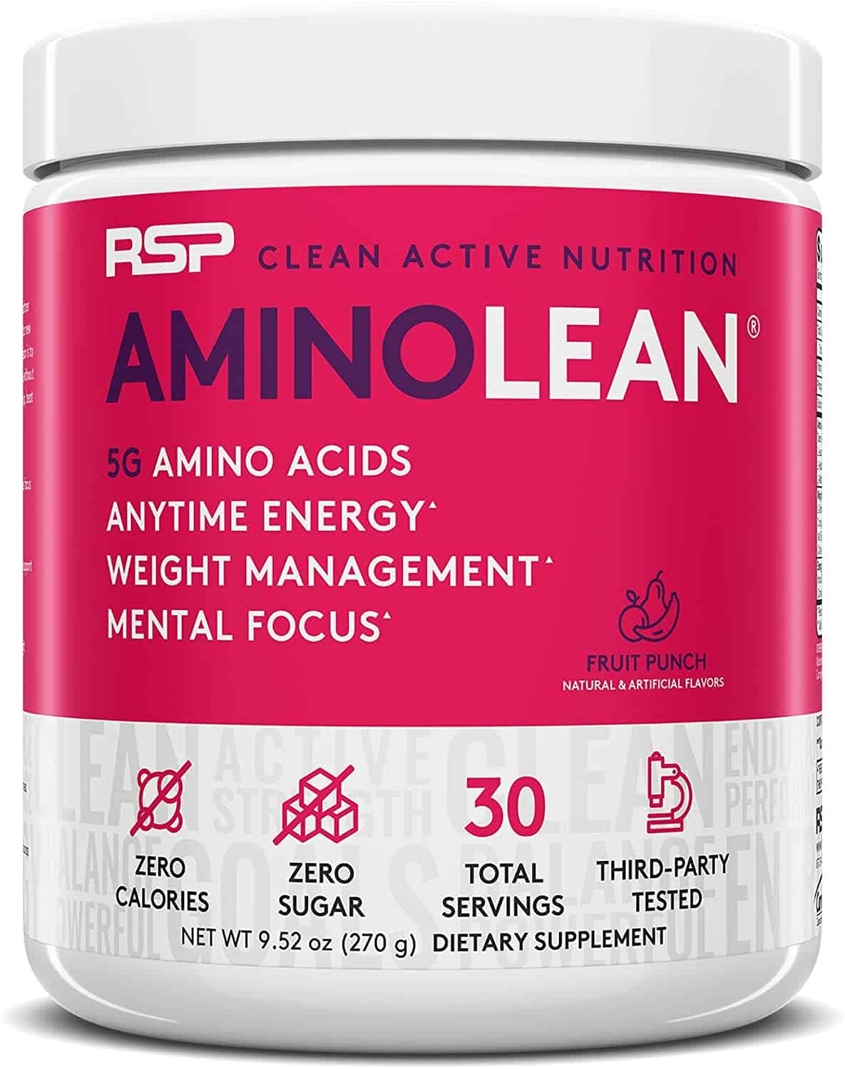 AminoLean ranks as one of the best pre workout supplements
