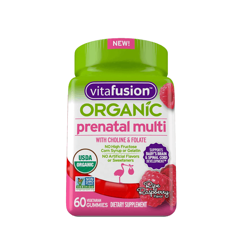 Vitafusion Organic Prenatal Multivitamin