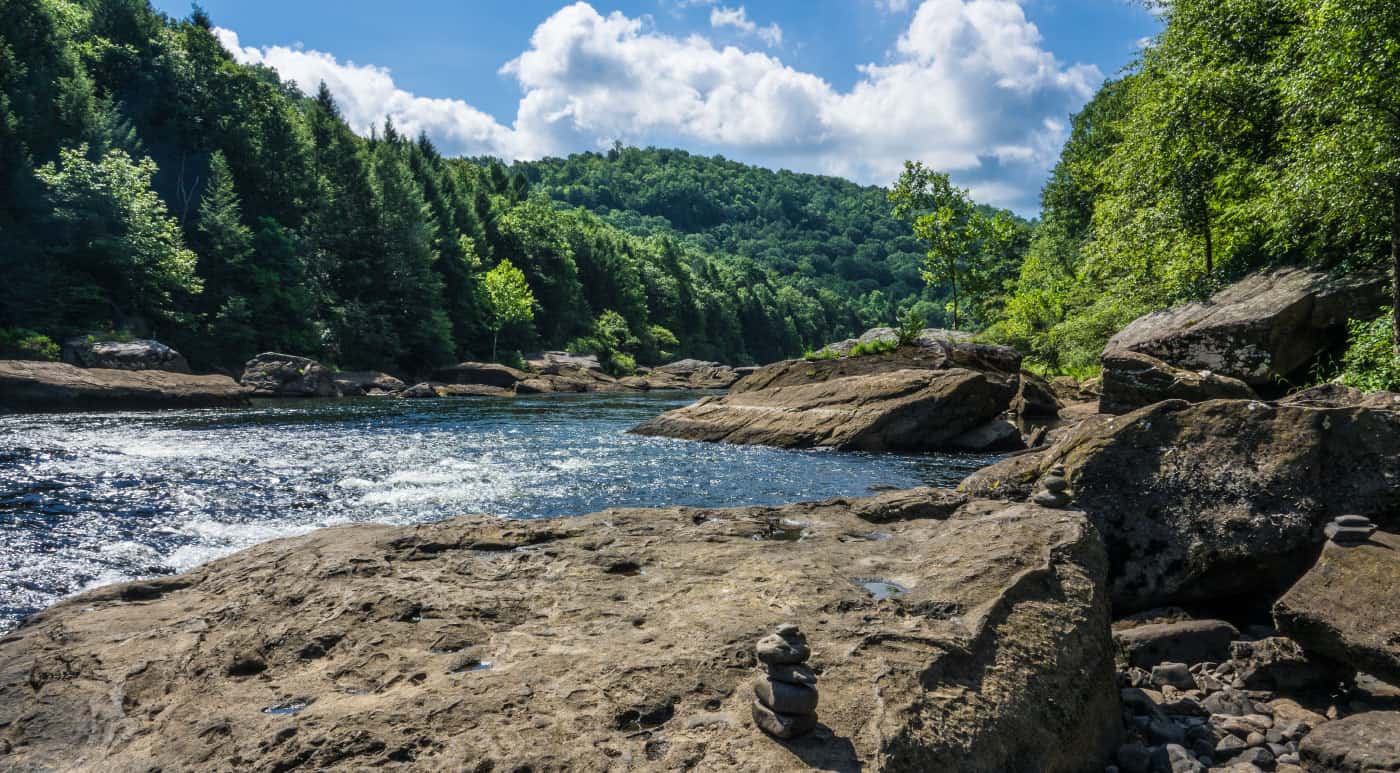 New River and Gauley River offers great whitewater rafting
