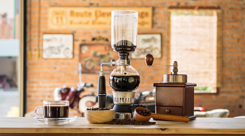 Vacuum Pot or Siphon Coffee