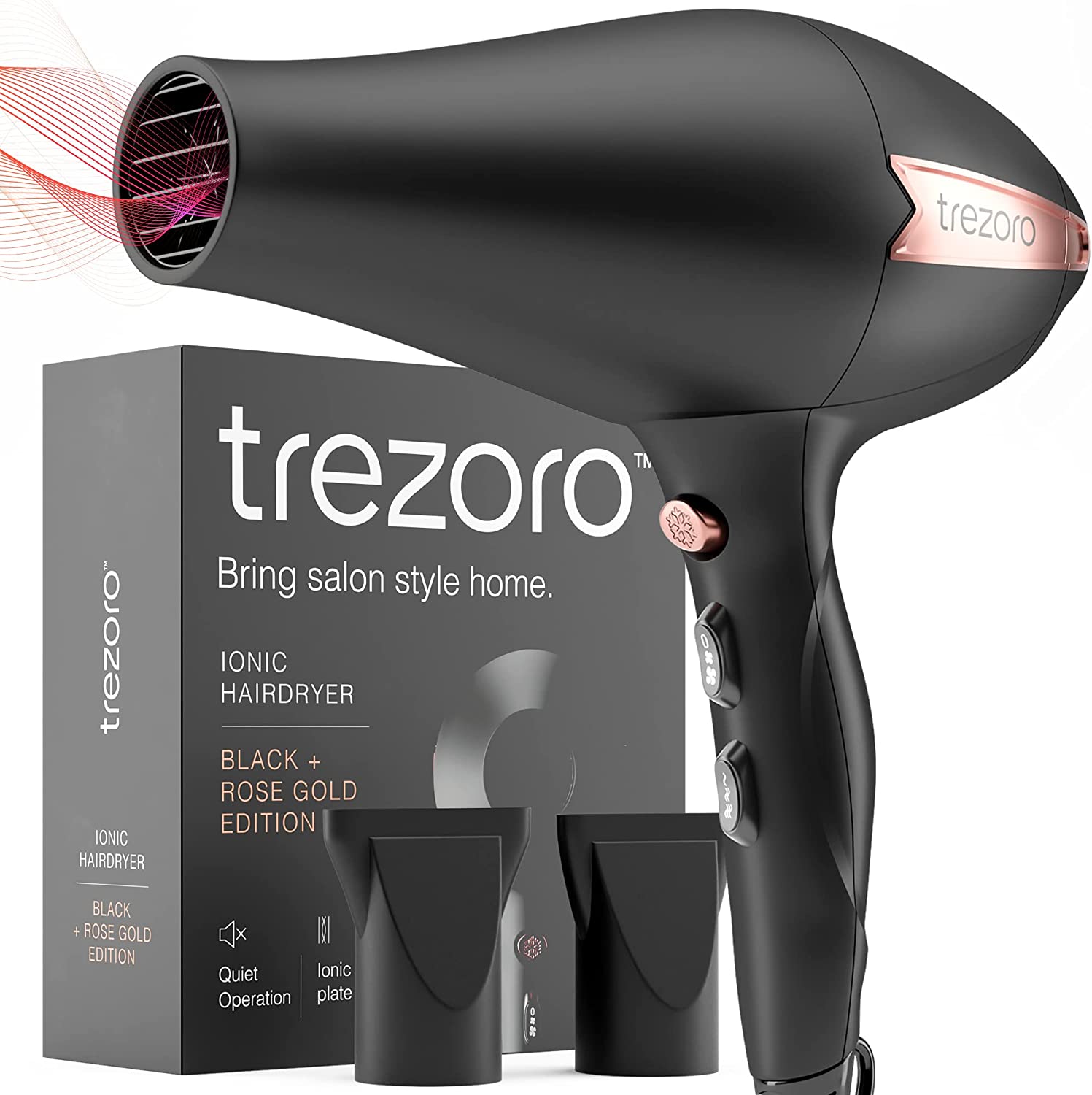 5 - Trezoro Professional Ionic Salon Hair Dryer