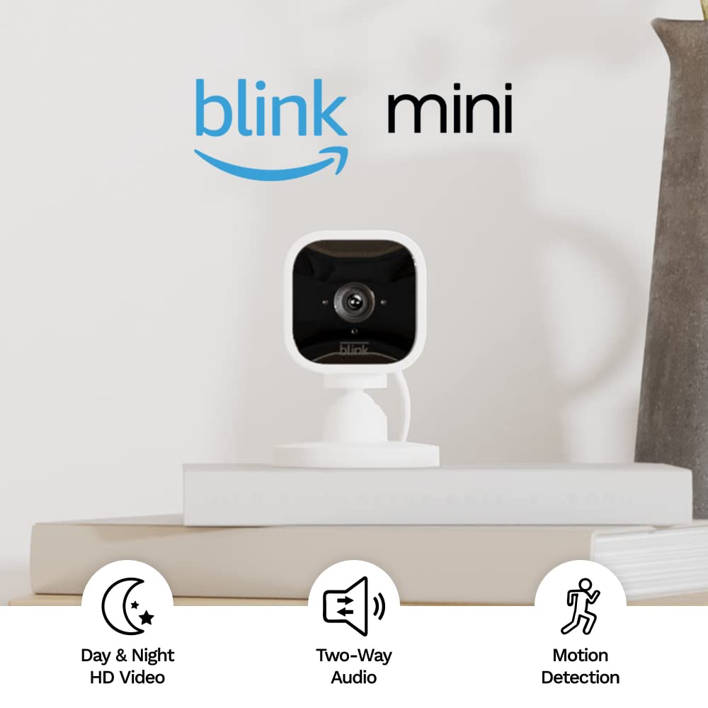 Blink Mini Compact Indoor Smart Camera