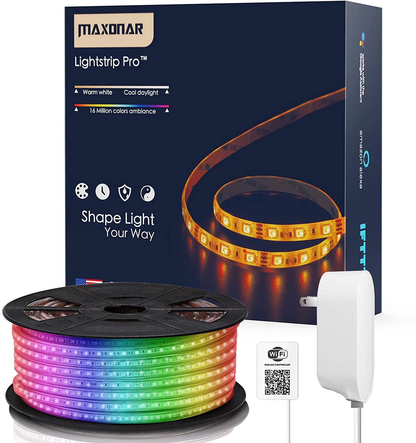 Maxonar Smart LED Strip Lights