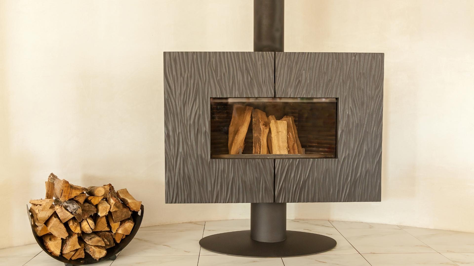 modern wood stove