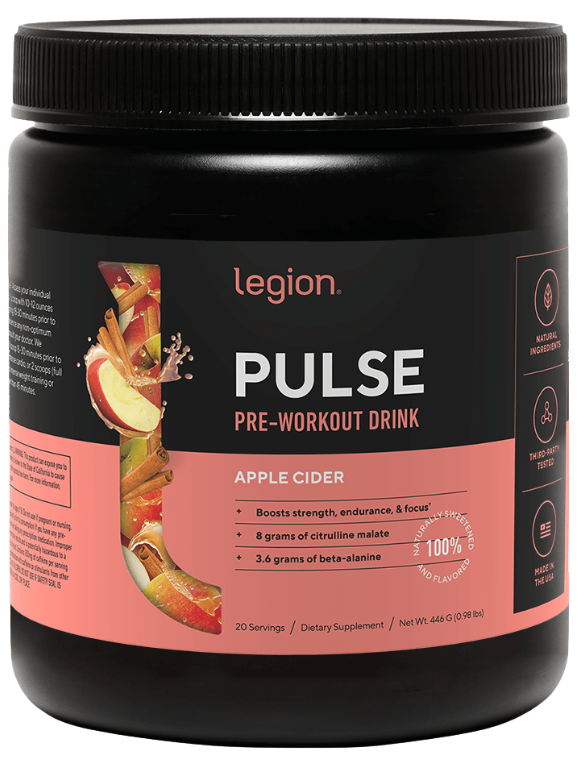 Legion Athletics Pulse All-Natural Pre Workout