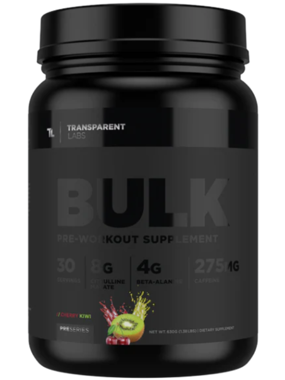 Transparent Labs Bulk Black Pre Workout