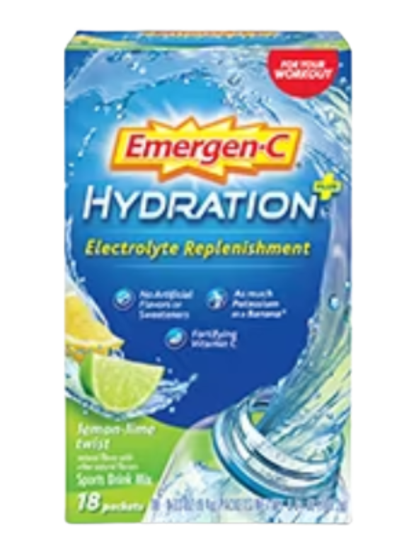 Emergen-C Hydration+Sports Drink Mix with Vitamin C