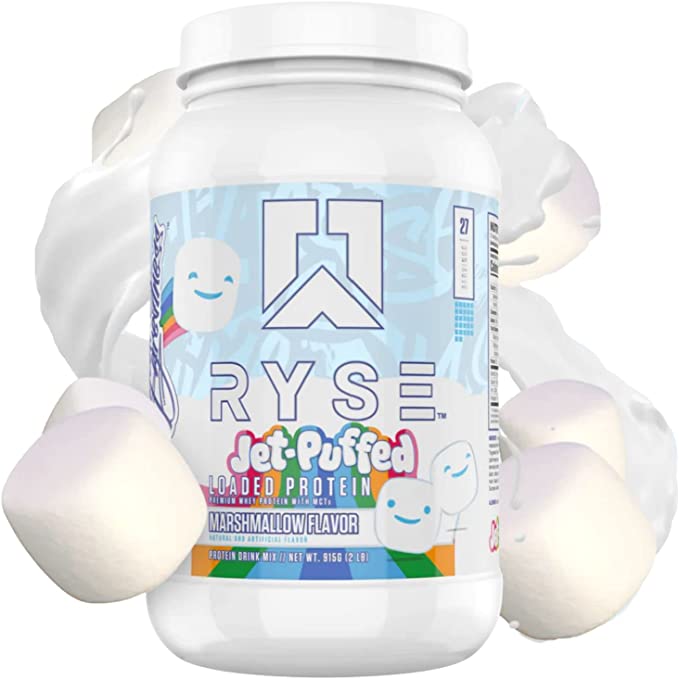 Ryse Loaded Protein Powder Jet-Puffed Marshmallow flavor