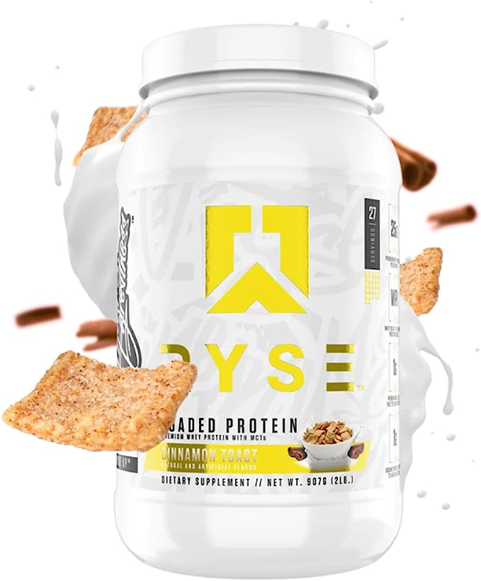 Ryse Loaded Protein Powder Cinnamon Toast flavor