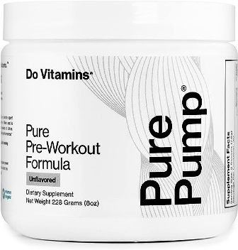 Do Vitamins PurePump - All-Natural Clean Pre-Workout Powder