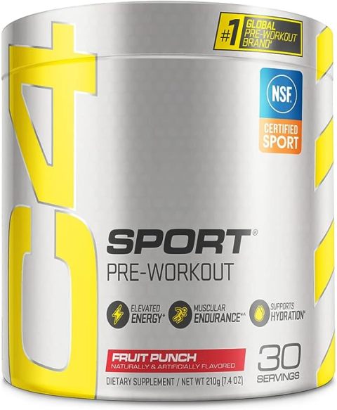 C4 Sport Pre Workout drink